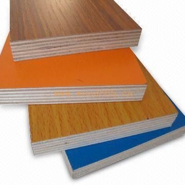 Colorful Plywood with Melamine Laminated for Decoration